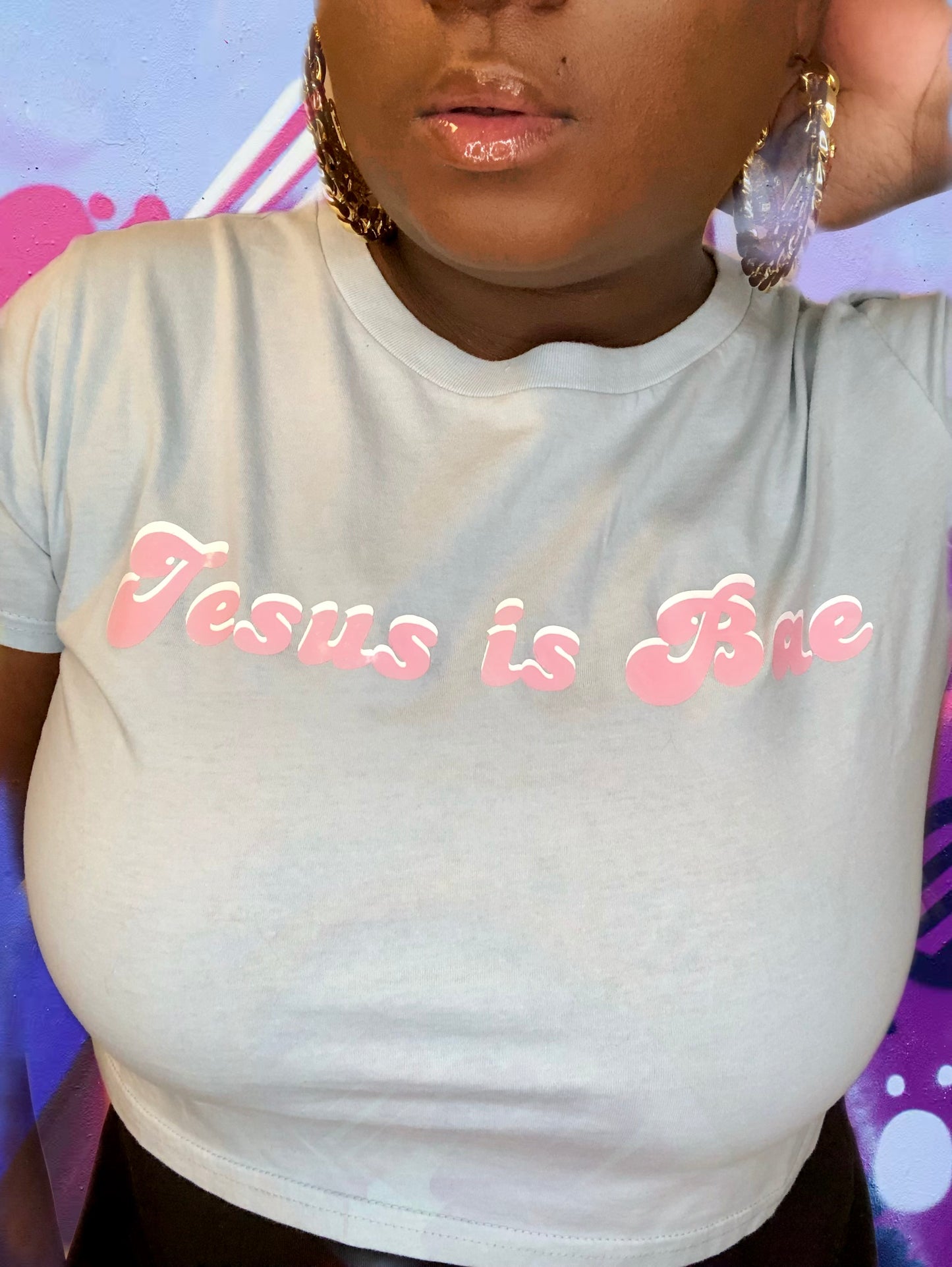 “Jesus is Bae” cropped tee