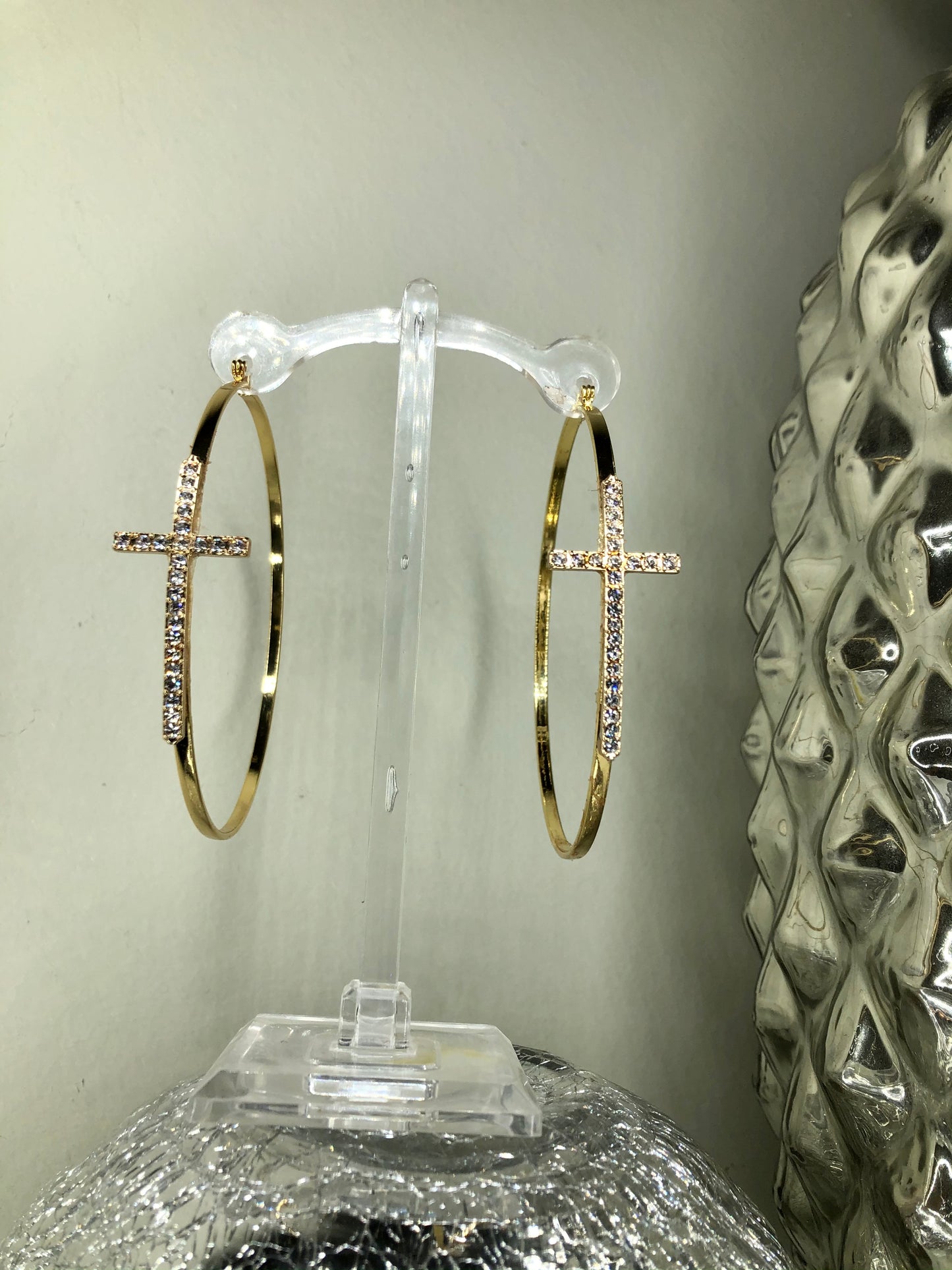 “Carry my Cross Hoops”