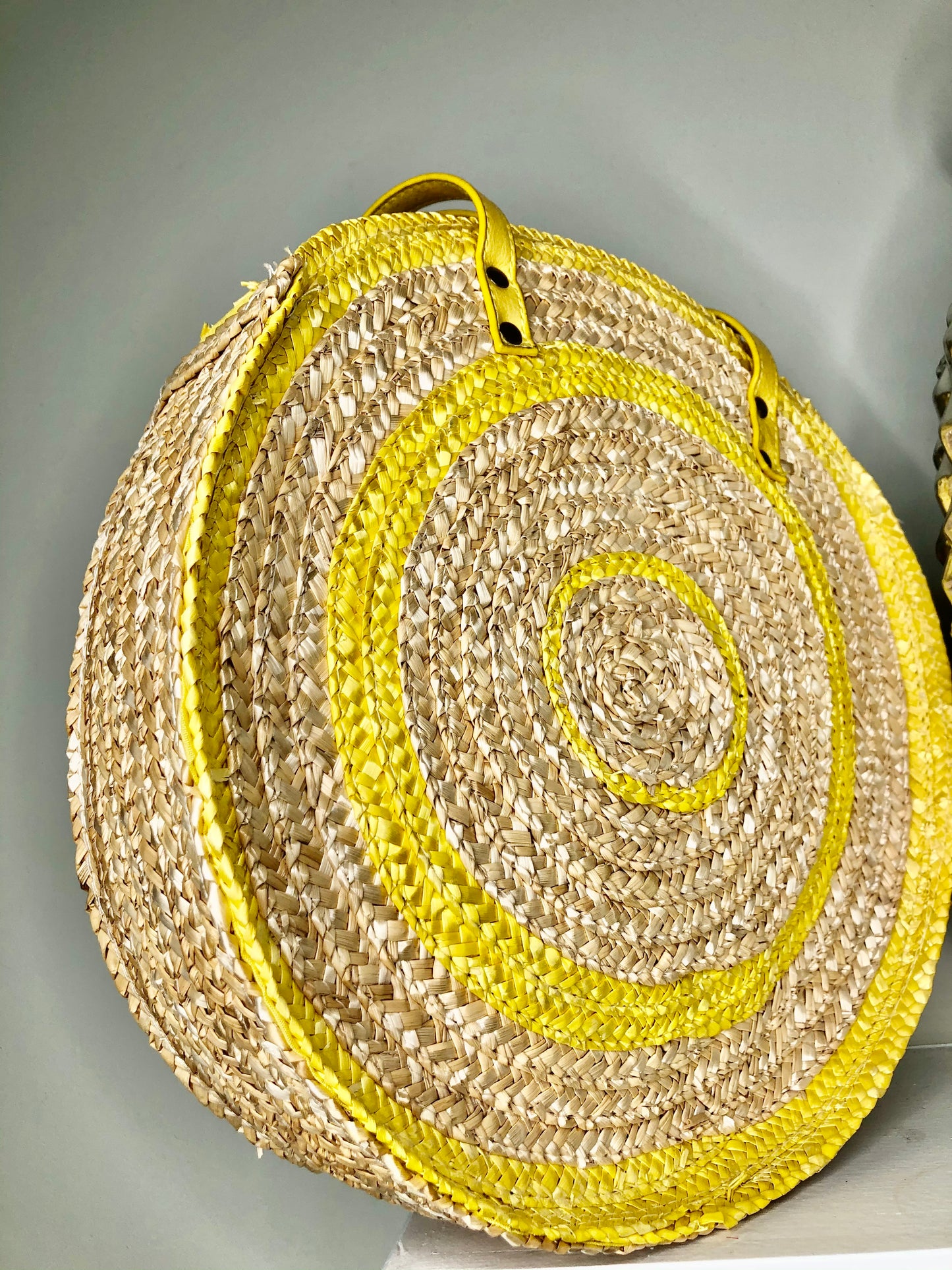 “Starburst” Straw Bag