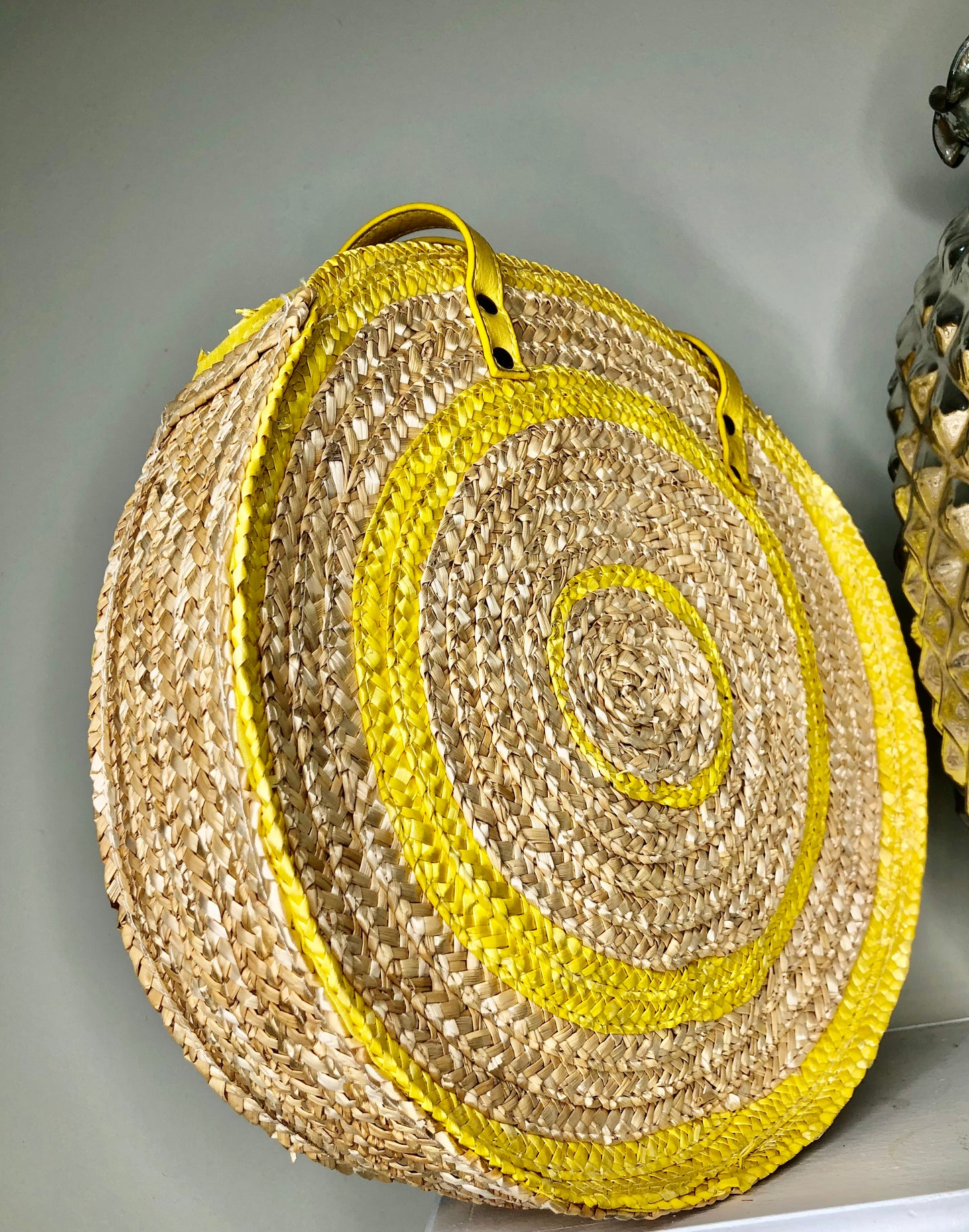 “Starburst” Straw Bag