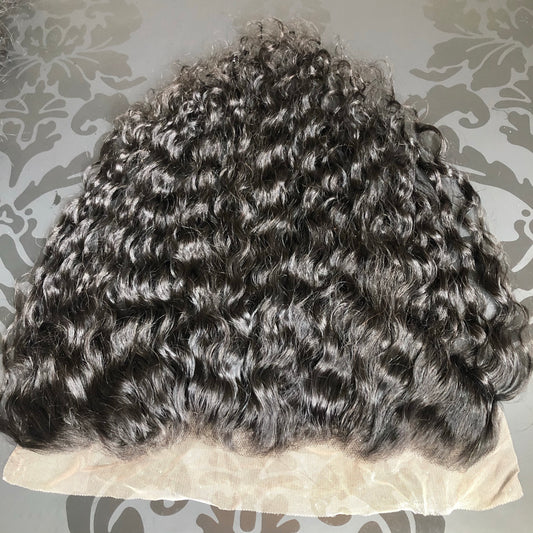 13x4 Transparent Lace Signature Curly 14in Frontal